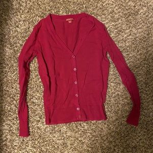 Merona pink/fuchsia sweater size xs